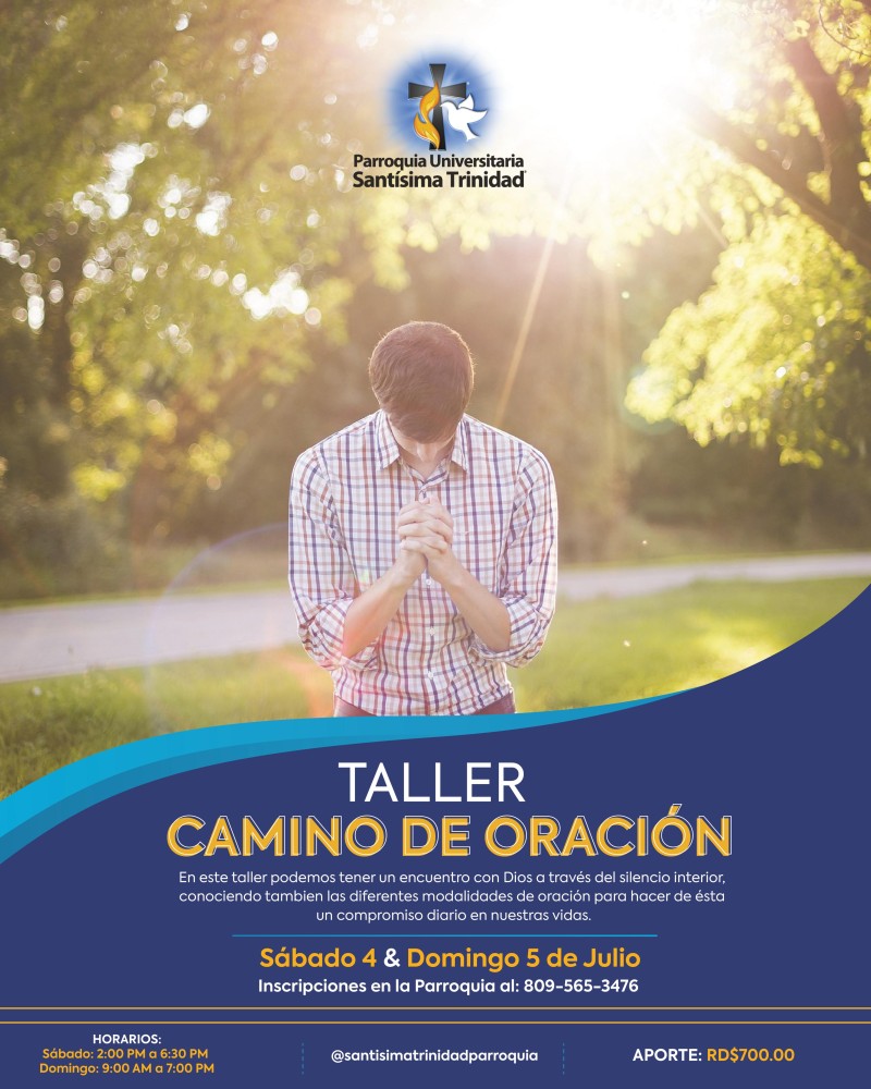 TALLER CAMINO DE ORACIÓN