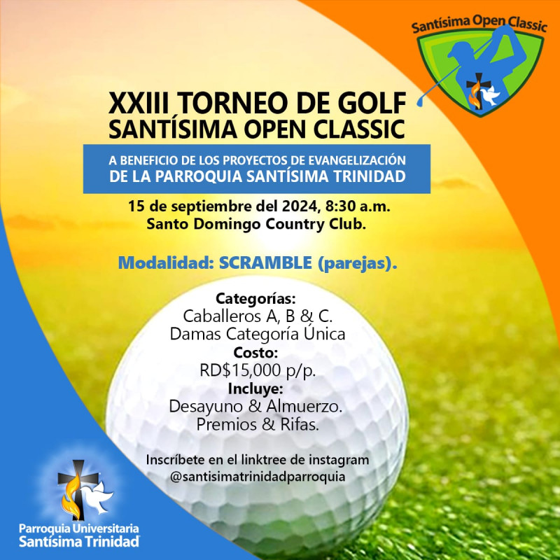 XXIII Torneo de Golf Santísima Open CLASSIC