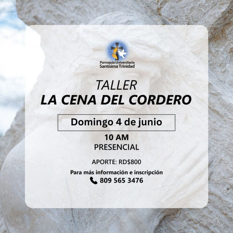 Taller La Cena del Cordero