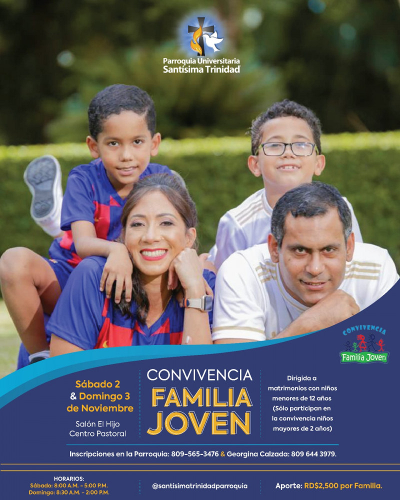 CONVIVENCIA FAMILIA JOVEN